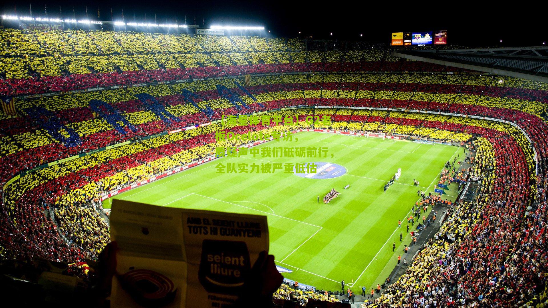 【海星体育平台】G2老板Ocelote专访，质疑声中我们砥砺前行，全队实力被严重低估